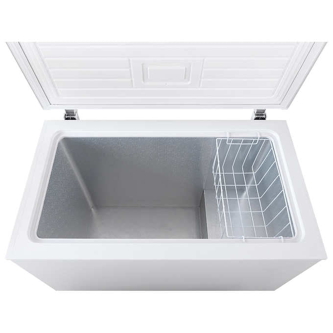 Frigidaire 8.7 cu. ft. White Chest Freezer with Store-More Removable Basket