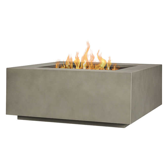 Real Flame Aegean Steel 91.4 cm (36 in.) Fire Table