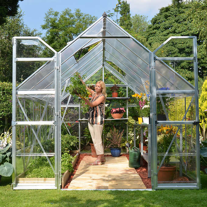 Palram Build & Grow 8 ft. x 12 ft. Hybrid Greenhouse