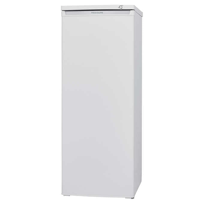 Frigidaire 6 cu. ft. White Upright Freezer with Adjustable Temperature Control