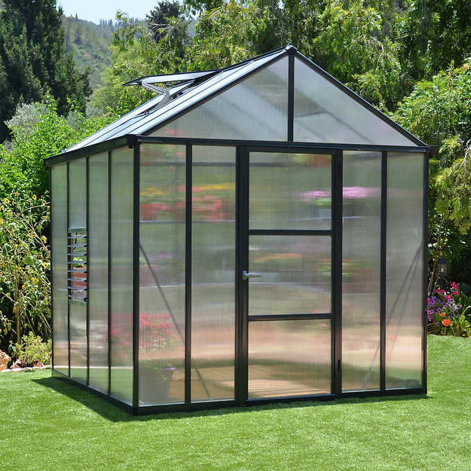 Palram Glory Premium 8 ft. x 8 ft. Greenhouse