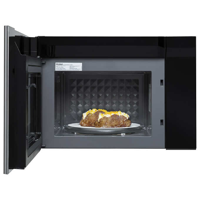 Haier 24 in. 1.4 cu. ft. Over the Range Stainless Steel Microwave, 300CFM