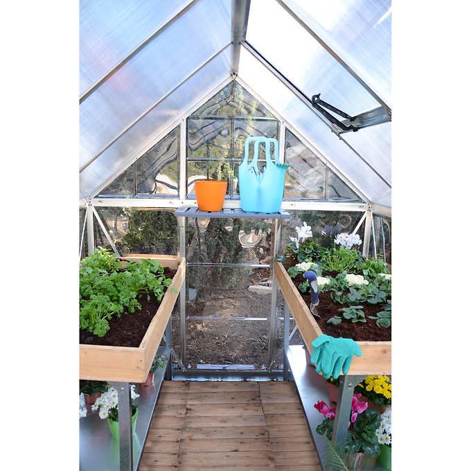 Palram Build & Grow 6 ft. x 10 ft. Hybrid Greenhouse