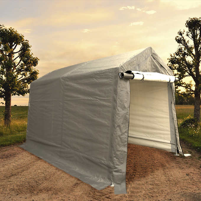 Impact Canopy Storage Shed Shelter 7 ft. x 12 ft.