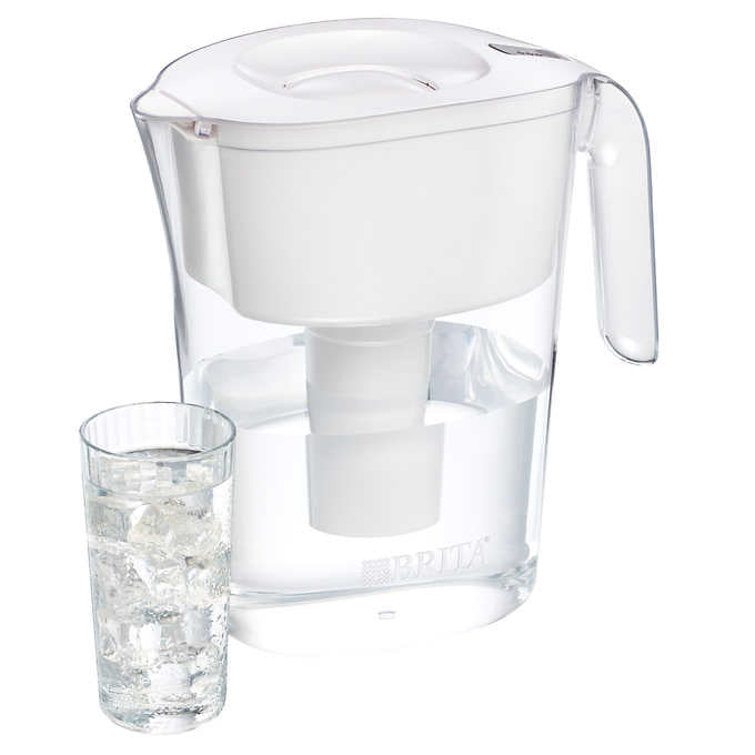 Brita Lake 2.4 L (10-cup) Pitcher with 2 Filters