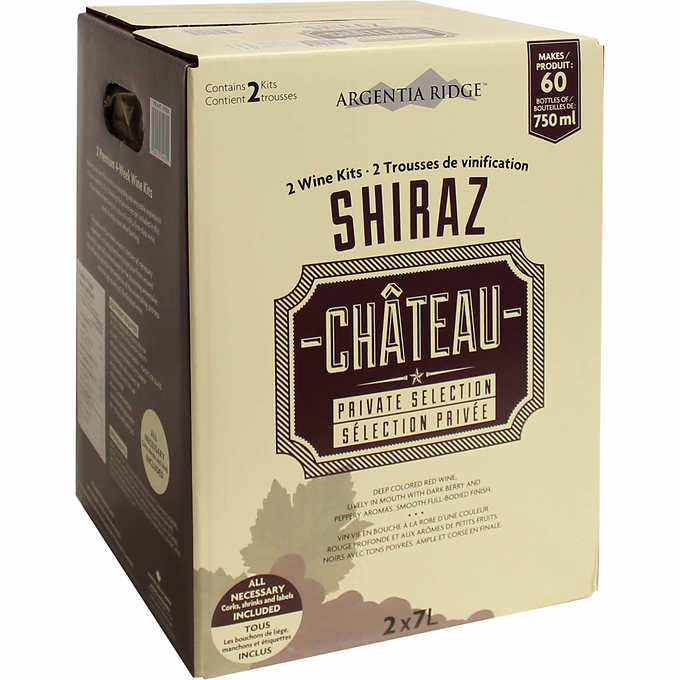 Argentia Ridge Château Private Selection Shiraz Wine Kit