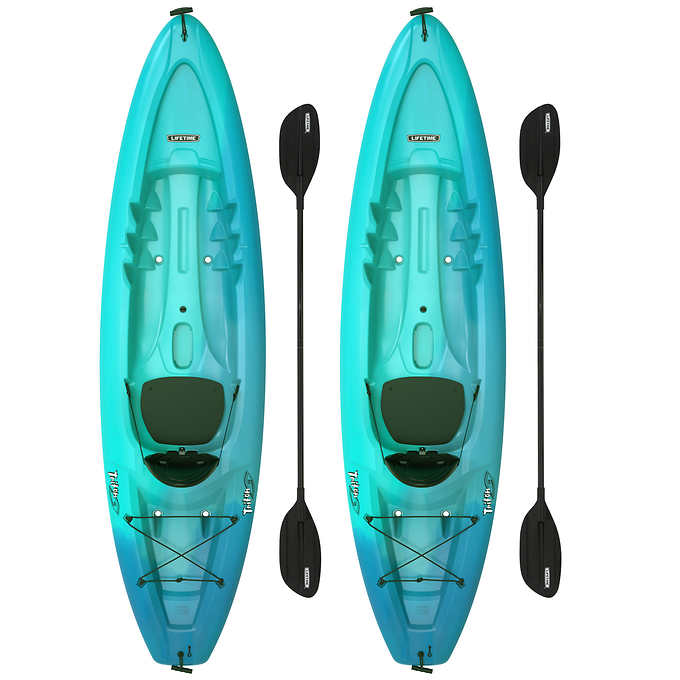 Lifetime Triton 100 Sit-on-top Kayak, 2-pack