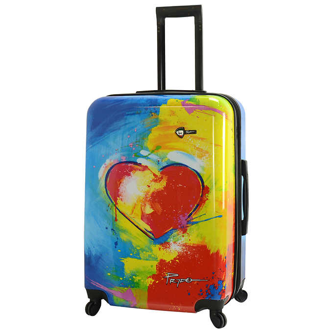 Mia Toro Prado 3-piece Luggage Set, Prado in Love
