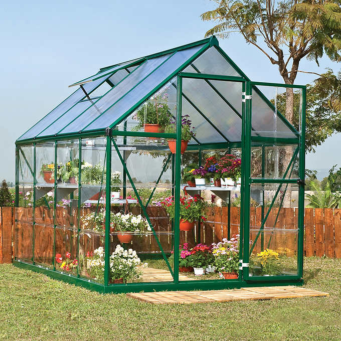 Palram Build & Grow 6 ft. x 8 ft. Hybrid Greenhouse