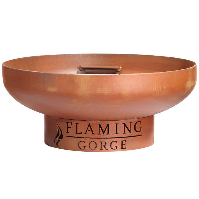 Flaming Gorge - Corten Steel Fire Pit 28 in.