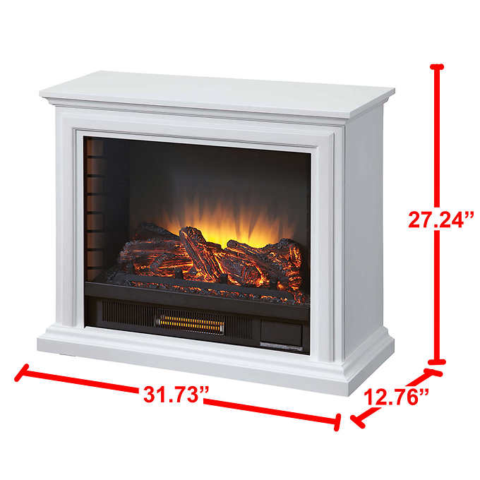 Pleasant Hearth Sheridan Infrared Mobile Fireplace