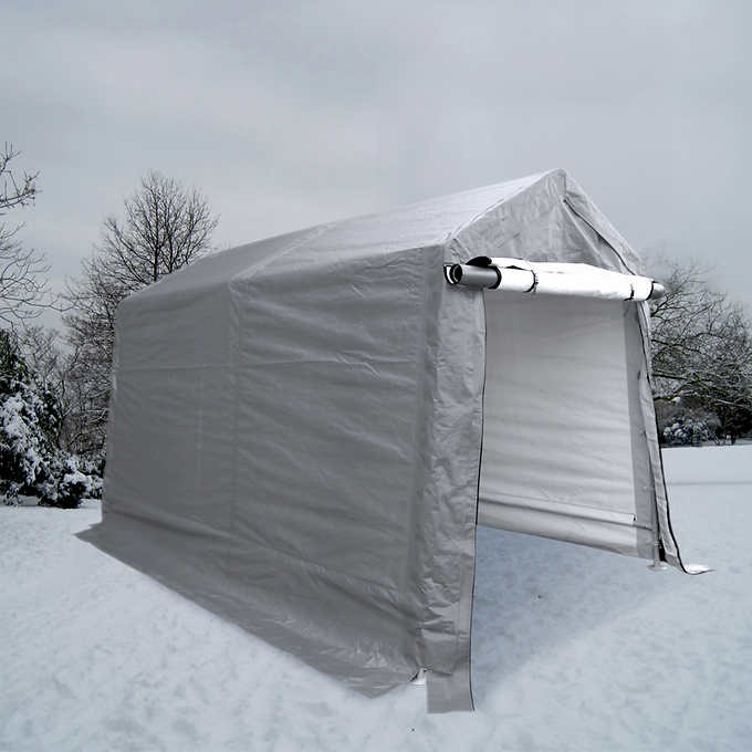 Impact Canopy Storage Shed Shelter 7 ft. x 12 ft.