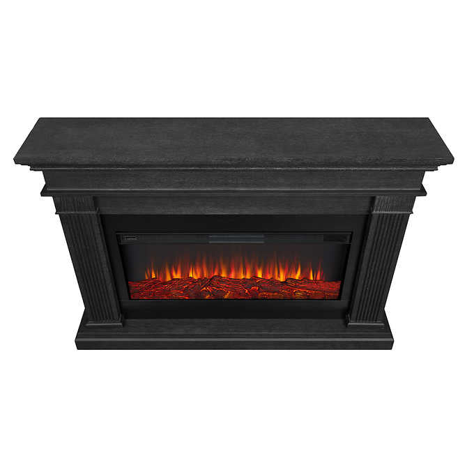 Real Flame Beau 148.6 cm (58.5 in.) Media Console Fireplace