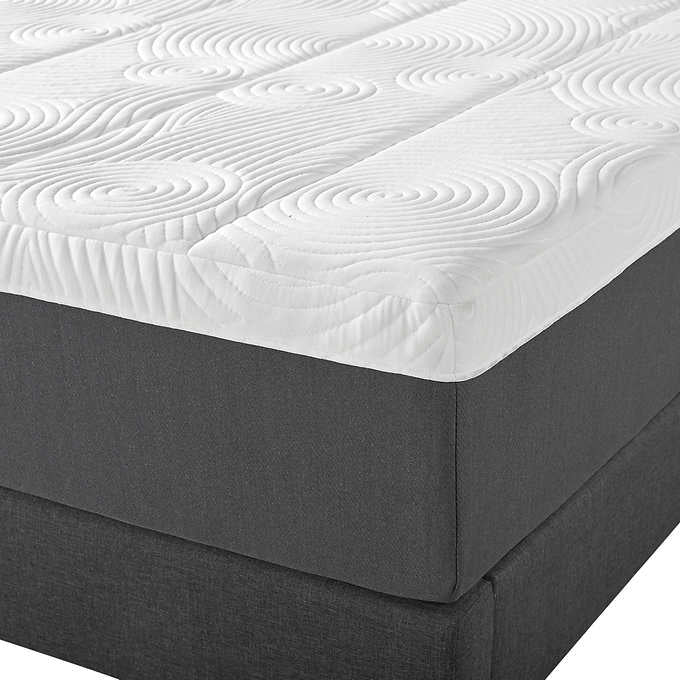 Blackstone 30.5 cm (12 in.) Memory Foam Mattress with Upholstered Platform Bed