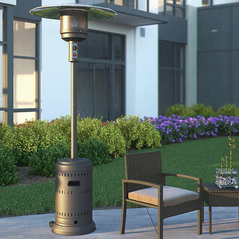 Gray Commercial Patio Heater