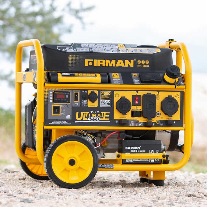 Firman 4,550 W Peak Gas-powered Portable Ultimate Generator