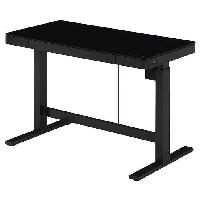 Tresanti Height Adjustable Electric Desk Black