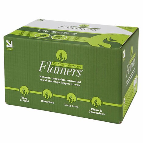 FLAMERS Natural Firelighters, 224pcs