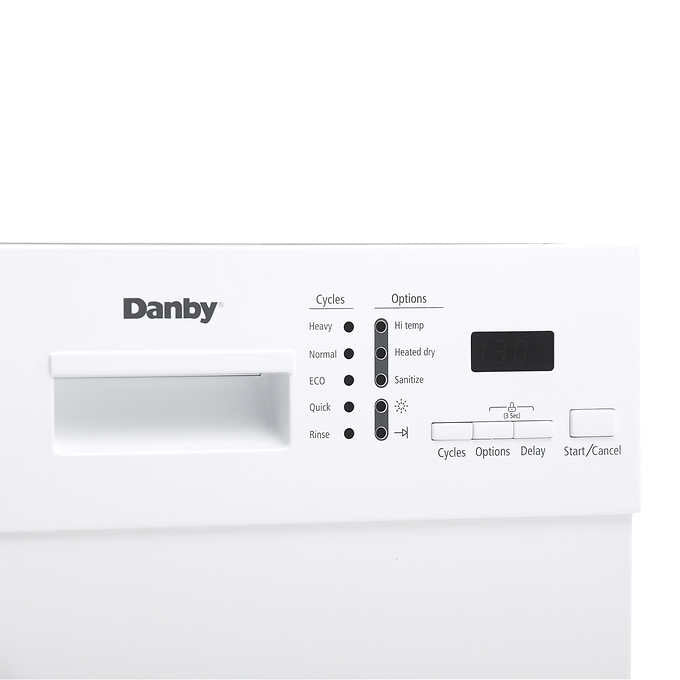 Danby 18 in. Built-in Dishwasher with Stainless-steel Tub
