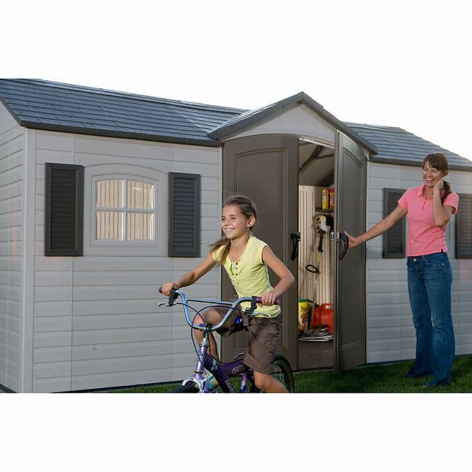 Lifetime 15 ft. x 8 ft. Outdoor Storage Shed