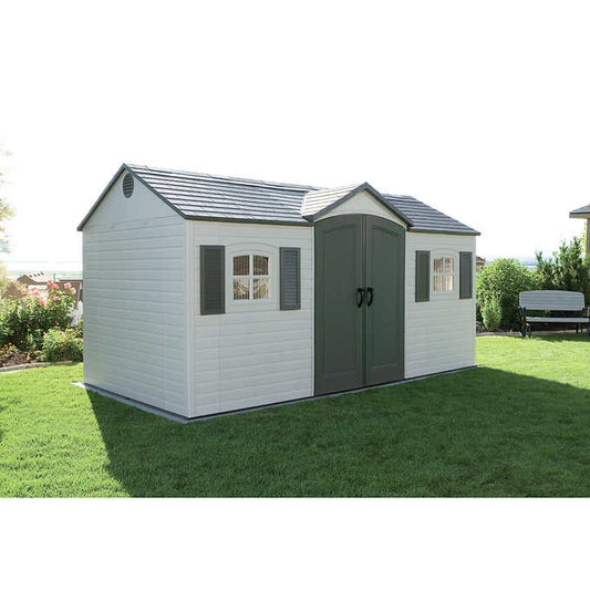 Lifetime 15 ft. x 8 ft. Outdoor Storage Shed