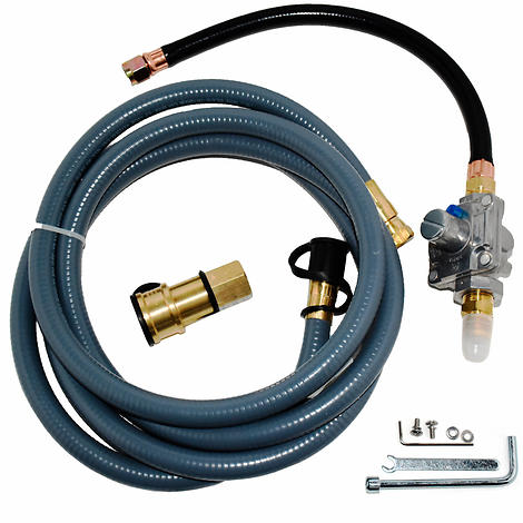 Natural Gas Hose and Regulator Connection Kit 710-0008