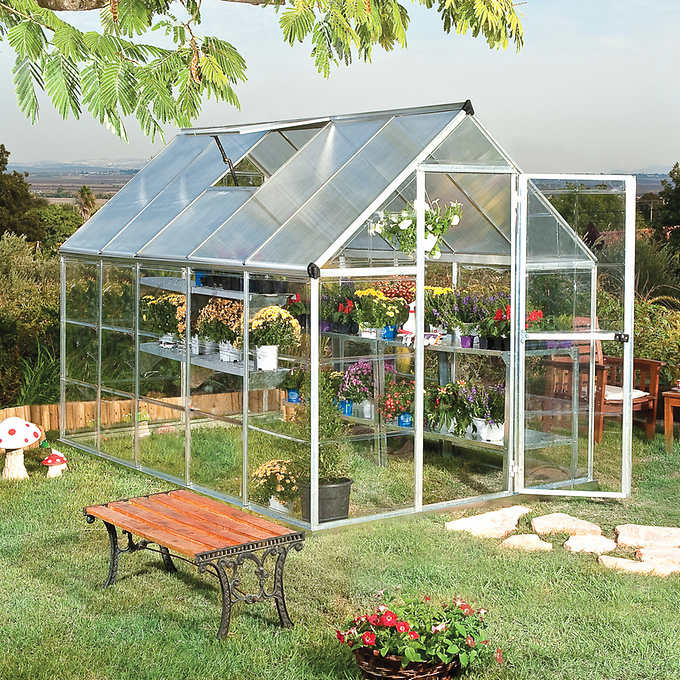 Palram Build & Grow 6 ft. x 10 ft. Hybrid Greenhouse