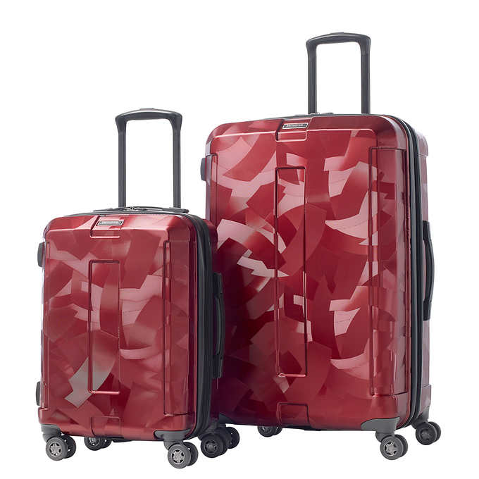 Samsonite Carbon Tangram Textured 2-piece Hardside Luggage Set